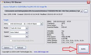 How to Burn an IMG or ISO File