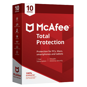 McAfee Total Protection 10 Devices