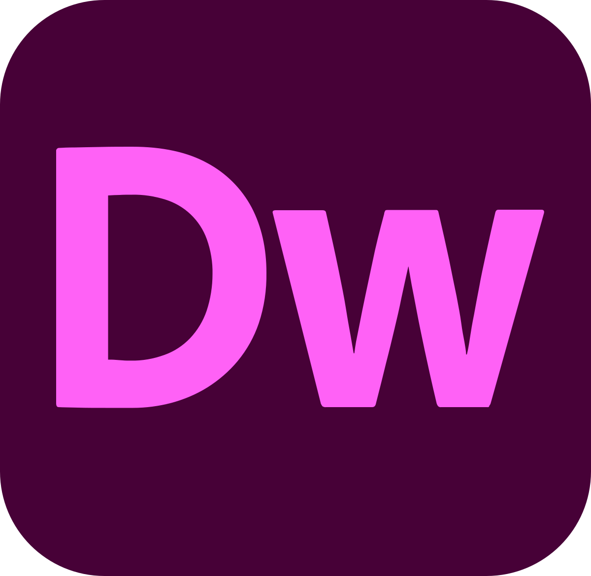 Adobe Dreamweaver Single App